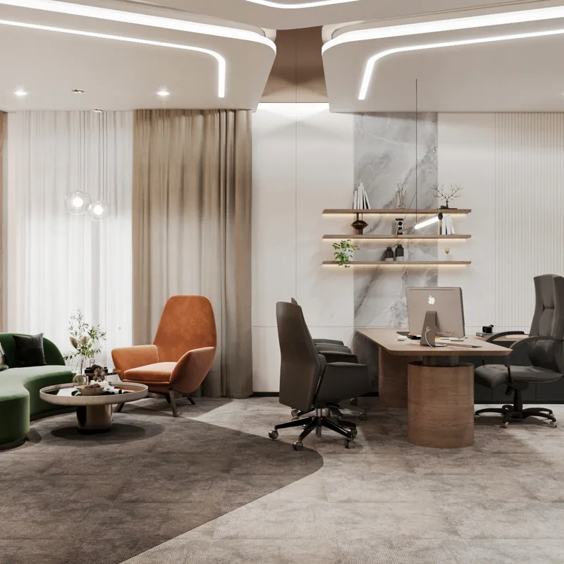 Director cabin designed by Greystone Infra