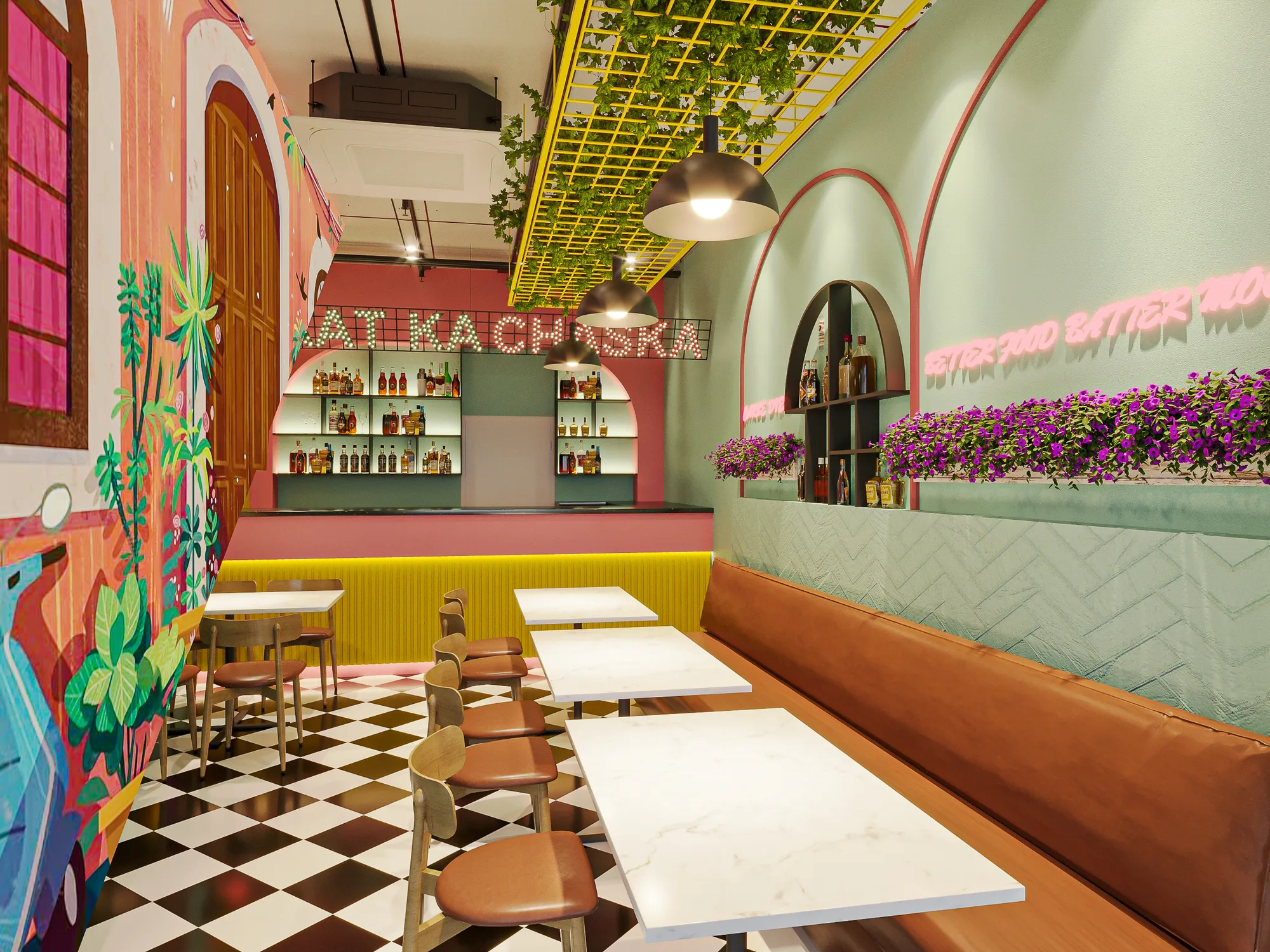 Chaat ka chaska interior