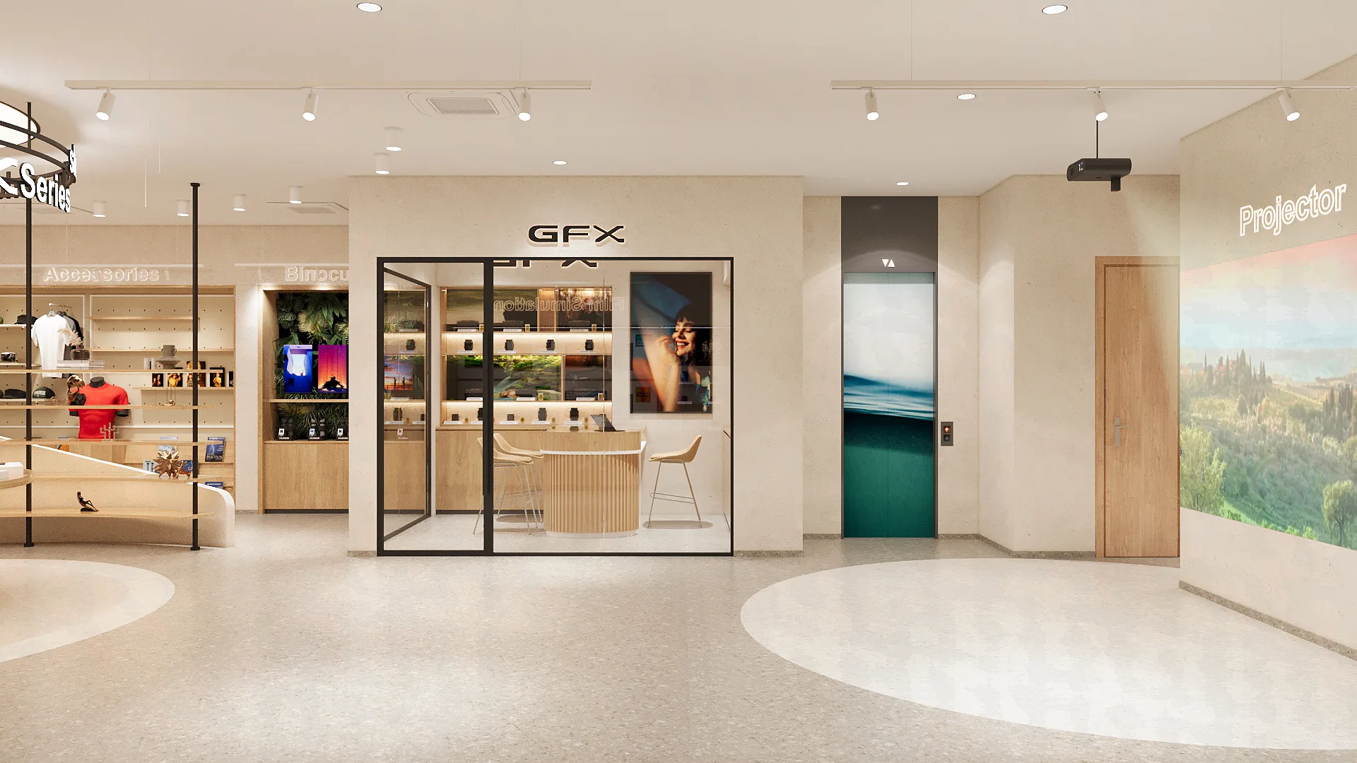 Fujifilm interior