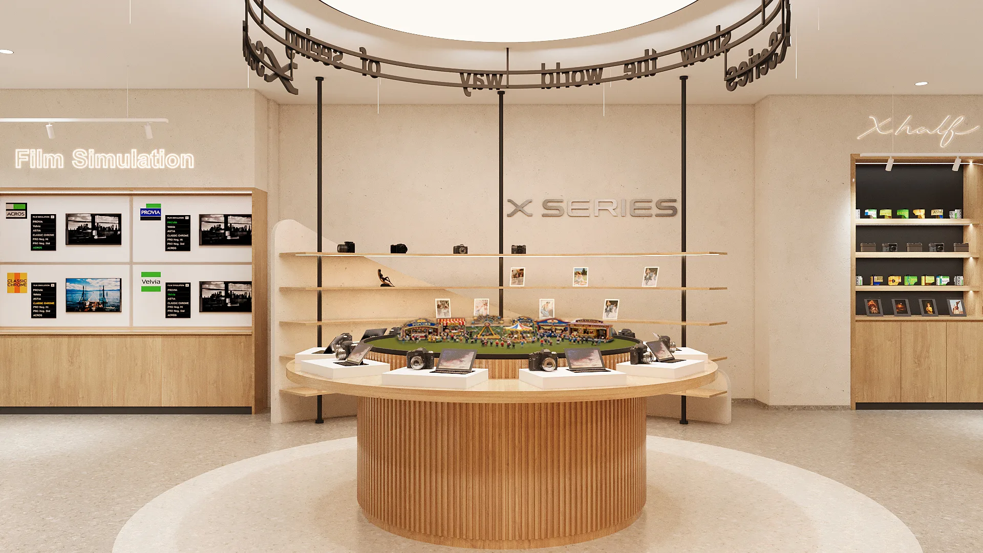 Fujifilm interior