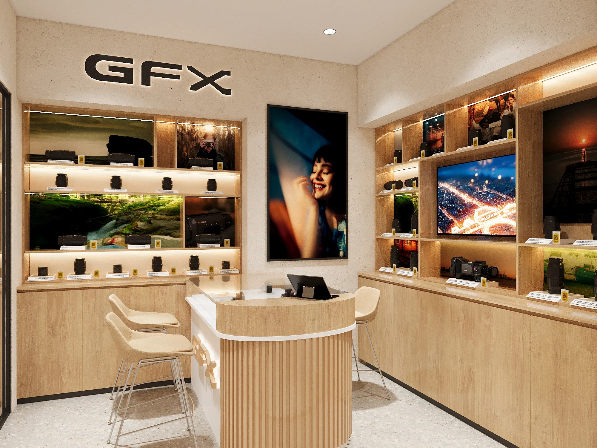 Fujifilm interior