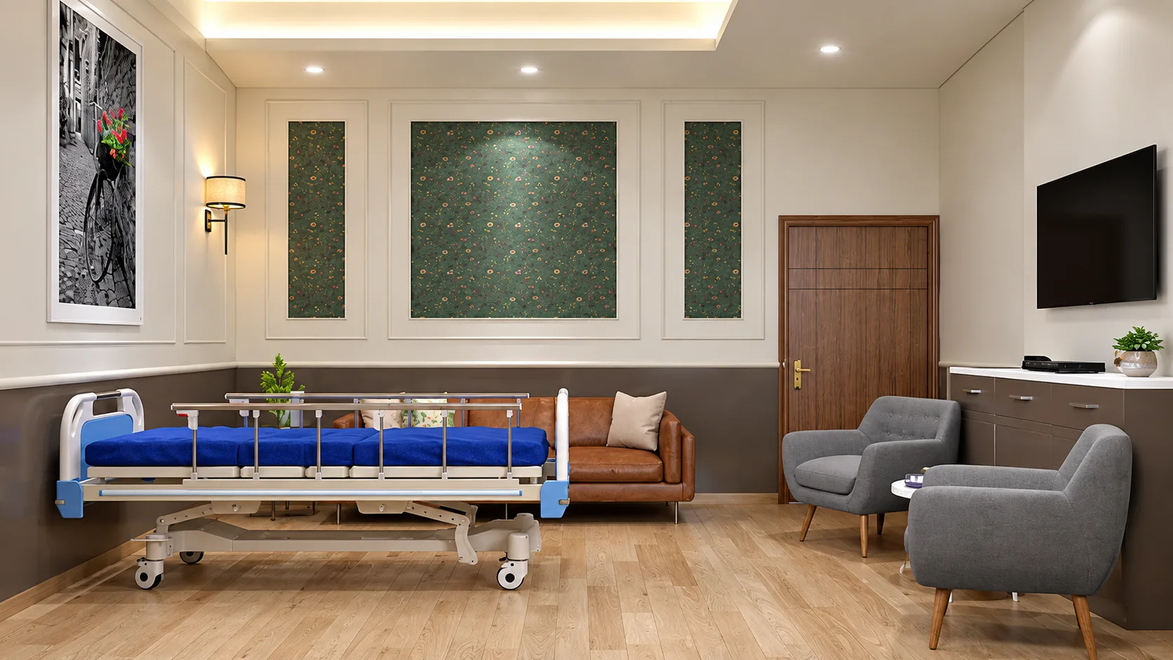 Kailash Hospital interior