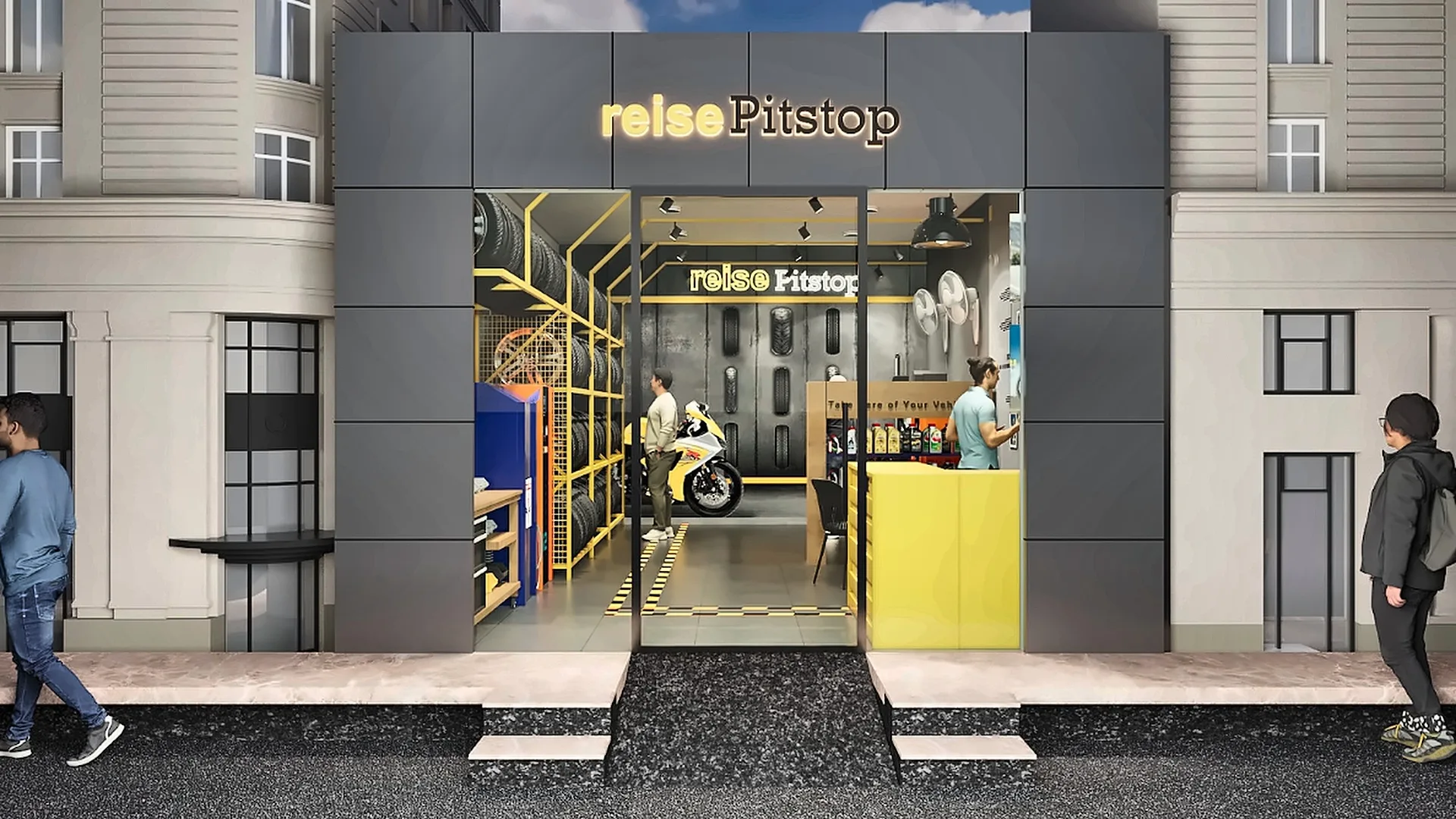 REISE MOTO interior