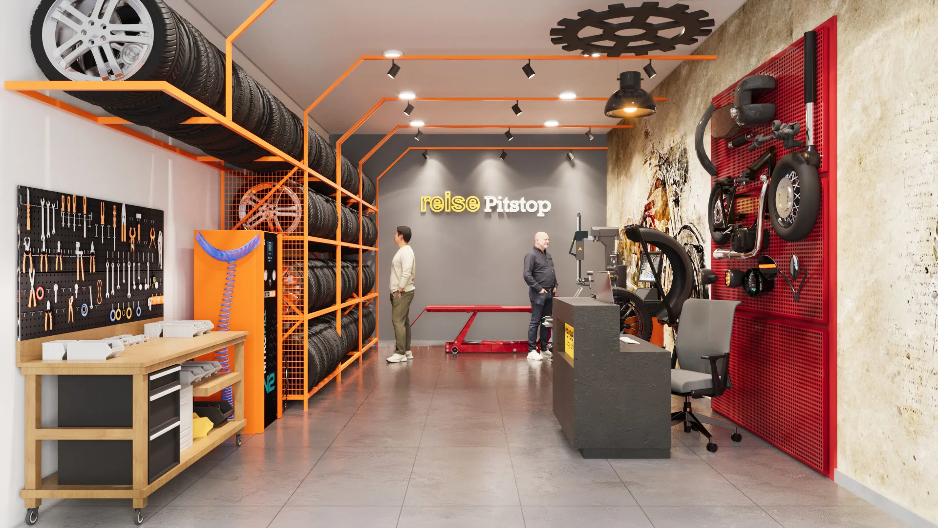 REISE MOTO interior