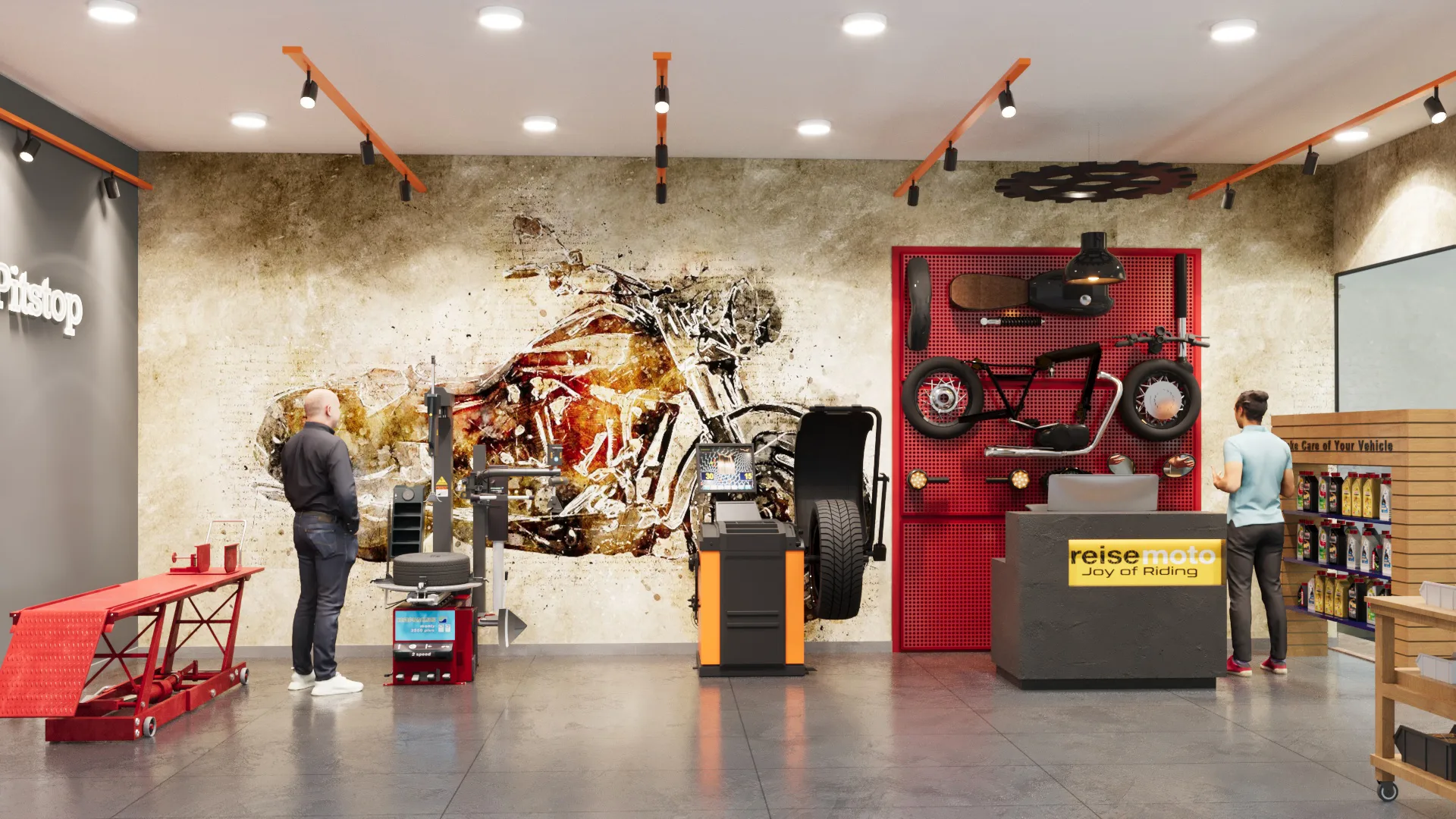 REISE MOTO interior