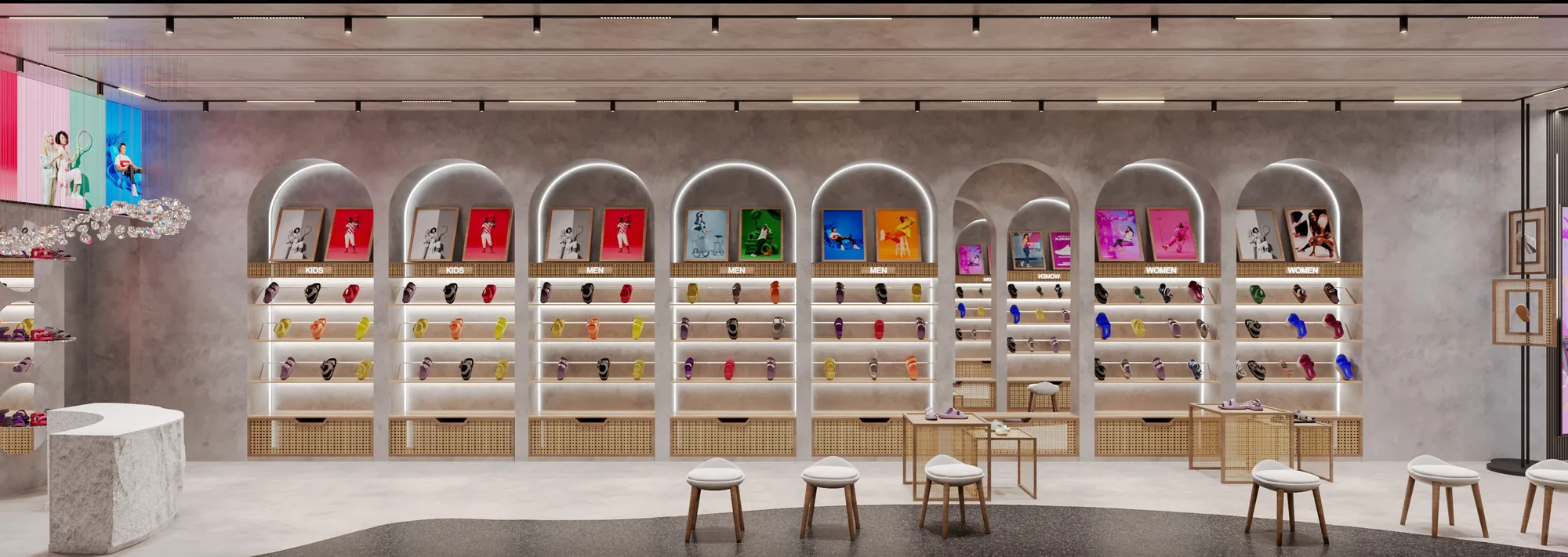 SKECHERS interior