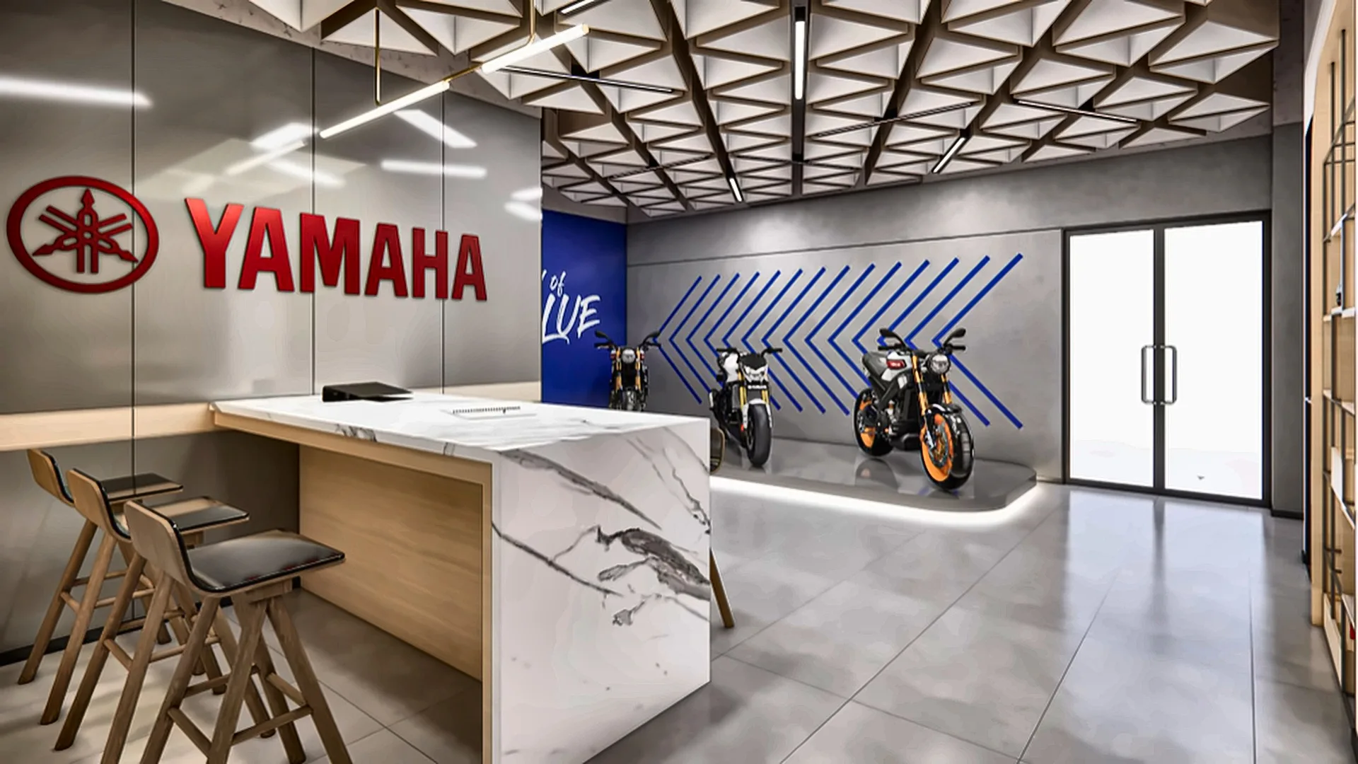YAMAHA interior